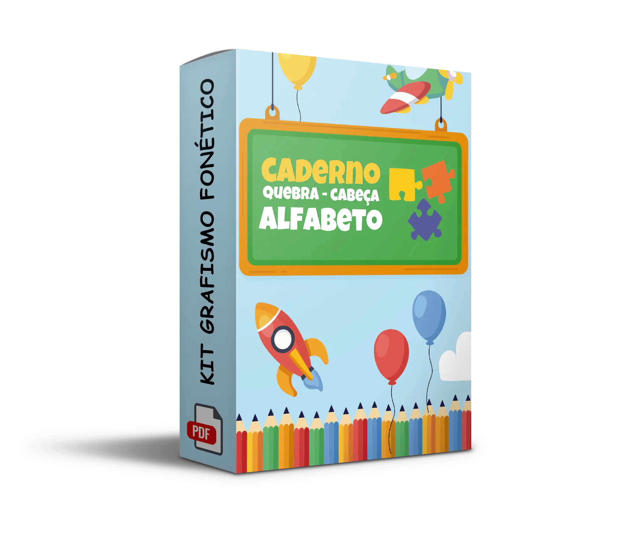 Bônus 02: Caderno Quebra-Cabeça Alfabeto