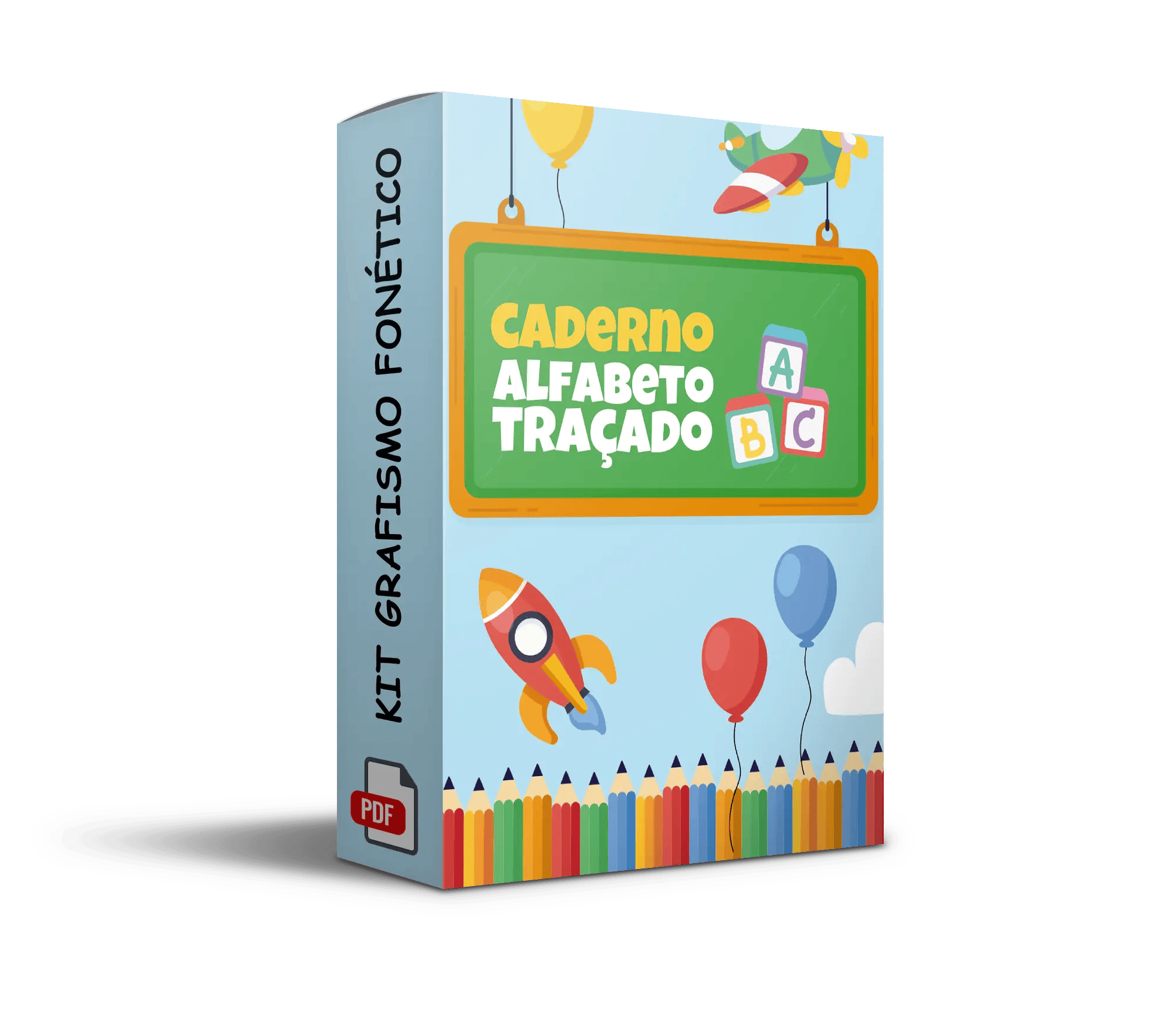 Bônus 05: Caderno Alfabeto Traçado