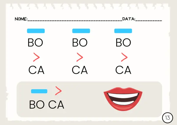 Atividade de Grafismo Fonético